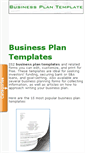 Mobile Screenshot of businessplantemplate.net